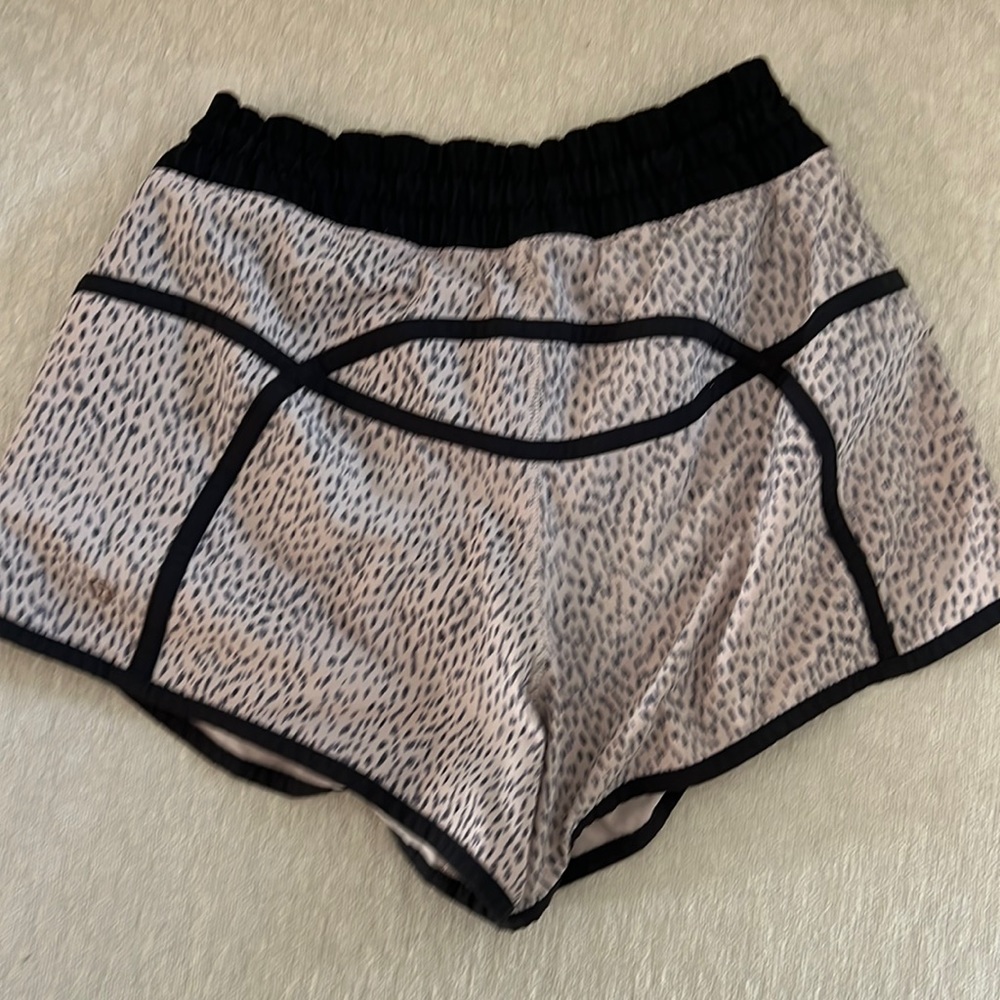 Lululemon shorts - cool pattern!
